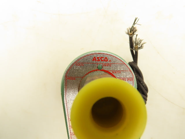 Asco 8317A35 Solenoid Valve 125V 17.4W 10-30PSI 3 Way 1/4"NPT 3/32"Orifice