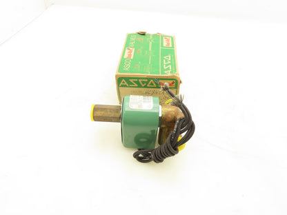 Asco 8317A35 Solenoid Valve 125V 17.4W 10-30PSI 3 Way 1/4"NPT 3/32"Orifice
