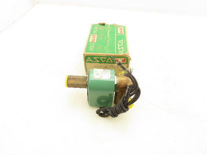 Asco 8317A35 Solenoid Valve 125V 17.4W 10-30PSI 3 Way 1/4"NPT 3/32"Orifice