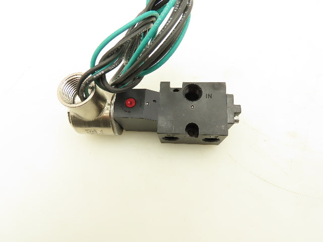 Festo CGS-3232-NB1-PC-XX-A120 Pneumatic Directional Valve 120V 5.6W  2NO