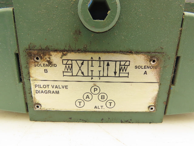 Vickers DG4S4-012C-U-B-60 Hydraulic Directional Control Solenoid Valve 120V