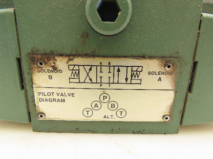 Vickers DG4S4-012C-U-B-60 Hydraulic Directional Control Solenoid Valve 120V
