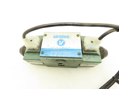 Vickers DG4S4-012C-U-B-60 Hydraulic Directional Control Solenoid Valve 120V