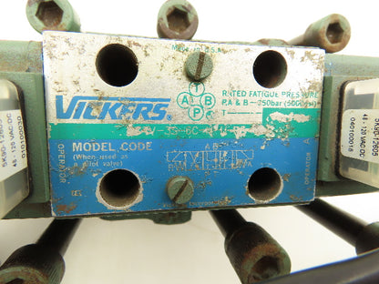 Vickers DG5S-8-6C-T-M-U-B5-30 Hydraulic Directional Control Solenoid Valve 120V