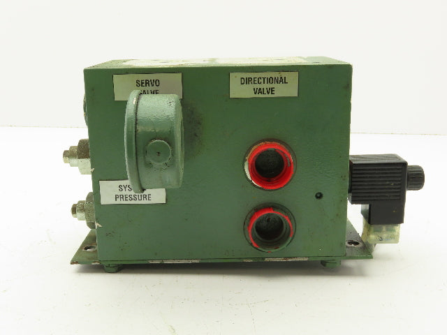 Sun Hydraulics H4251-01 Aluminum Manifold Block for D05 Directional Valves