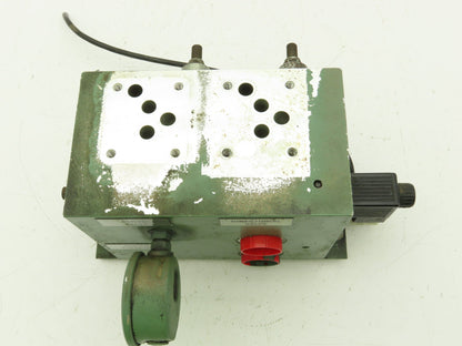 Sun Hydraulics H4251-01 Aluminum Manifold Block for D05 Directional Valves