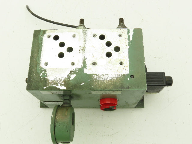 Sun Hydraulics H4251-01 Aluminum Manifold Block for D05 Directional Valves