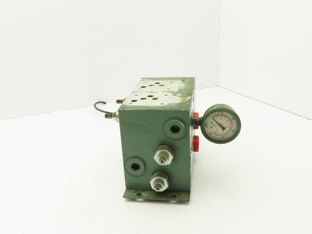 Sun Hydraulics H4251-01 Aluminum Manifold Block for D05 Directional Valves