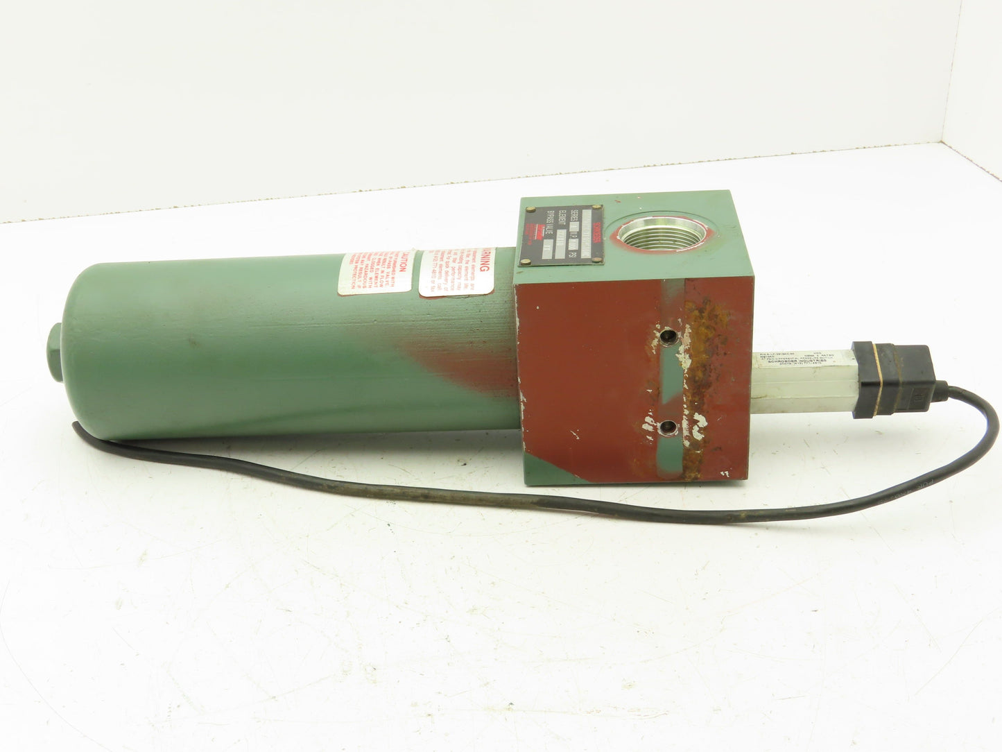 Schroeder CFN401CCZX10SMS10AC Hydraulic Pressure Filter w/Sensor Switch