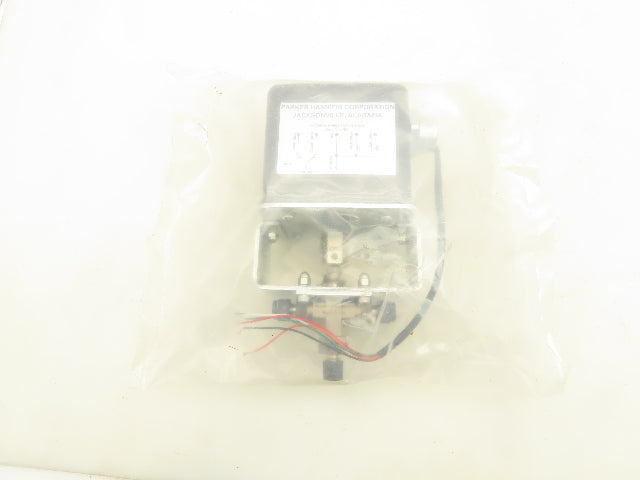 Parker 4Z-B6XJ-M-EA-C3 Electro-Mechanical Actuator 3-Way 1/4" Tube Ball Valve