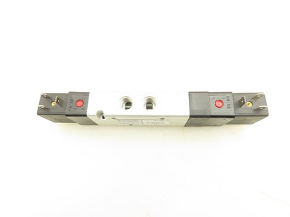Norgren V61R711AA313JH Pneumatic Double Solenoid Valve 5/3 Pos 1/4" NPT 24VDC