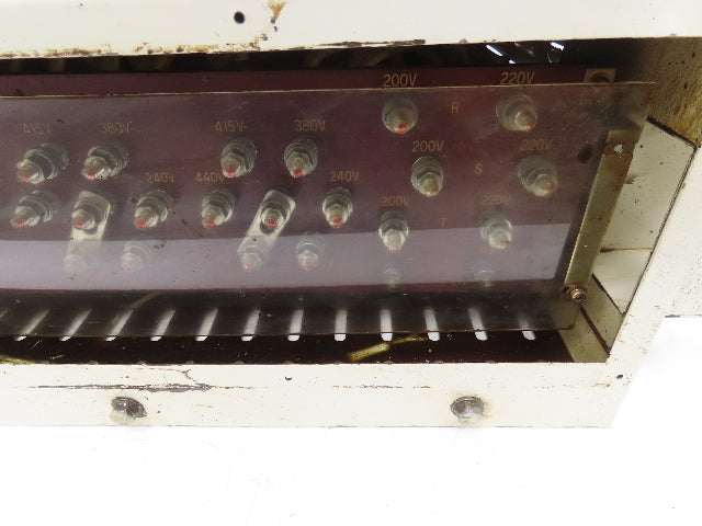 CNC Lathe Enclosed Step Down Transformer 220V-480V 3PH Multi-Voltage