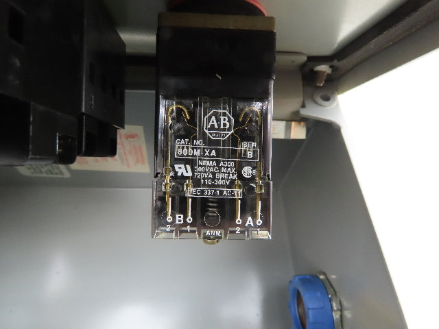 Hoffman 5 Pushbutton Operator Control Station Enclosure Micro Switch PWP On/Off