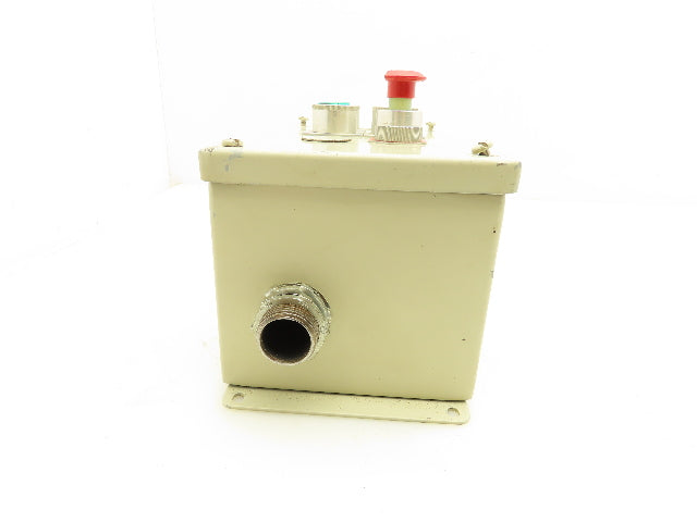 Hoffman 5 Pushbutton Operator Control Station Enclosure Micro Switch PWP On/Off