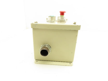 Hoffman 5 Pushbutton Operator Control Station Enclosure Micro Switch PWP On/Off