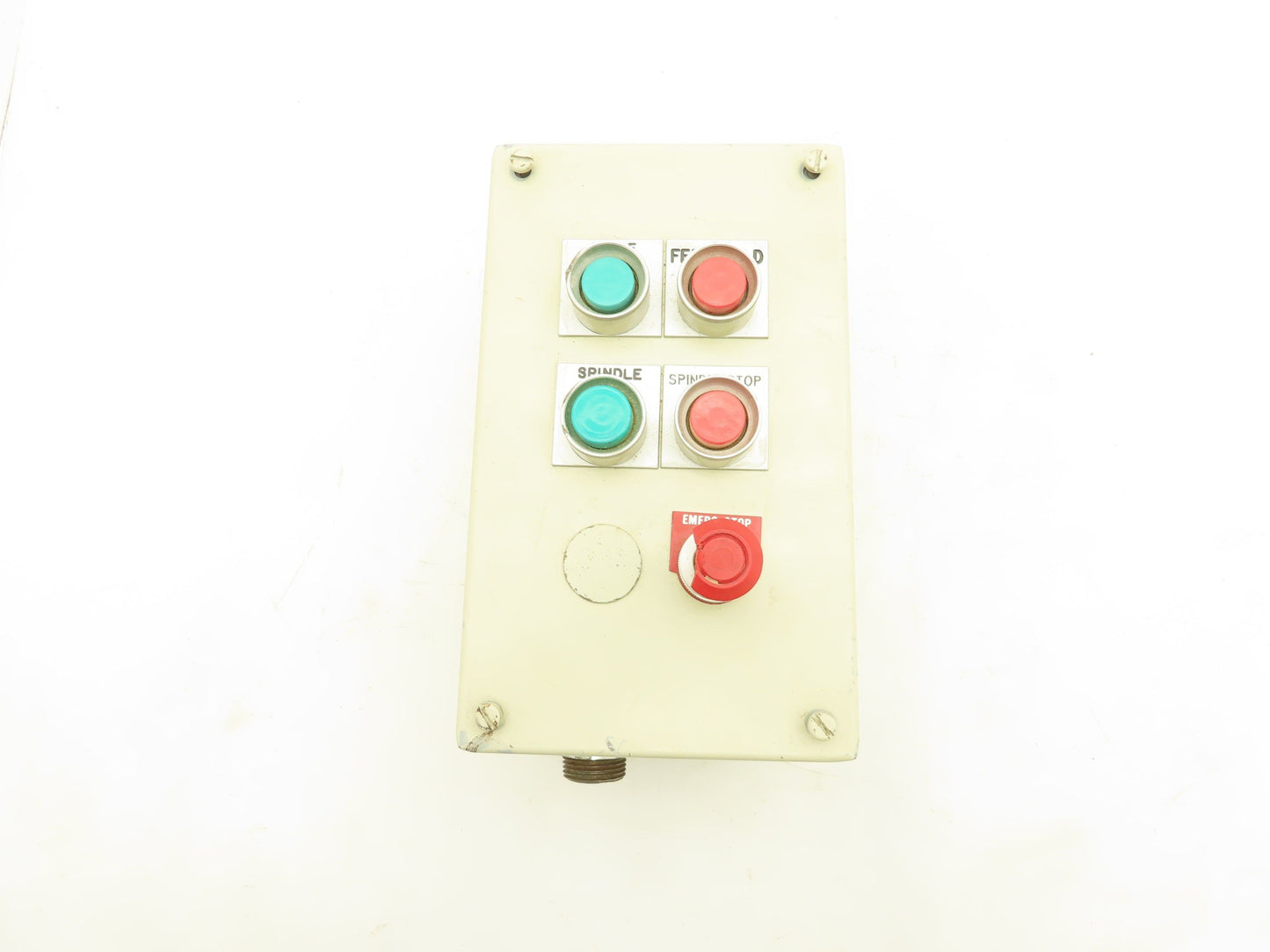 Hoffman 5 Pushbutton Operator Control Station Enclosure Micro Switch PWP On/Off