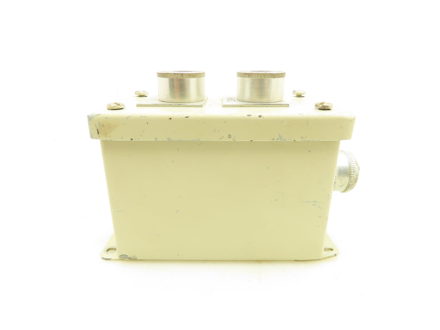 Hoffman 2 Pushbutton Control Station Enclosure Micro Switch PWP12  Lot of 2