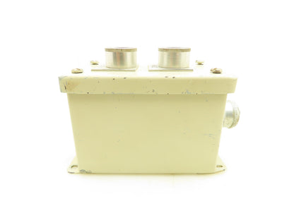 Hoffman 2 Pushbutton Control Station Enclosure Micro Switch PWP12  Lot of 2