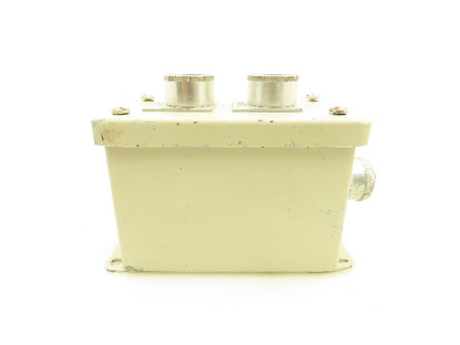 Hoffman 2 Pushbutton Control Station Enclosure Micro Switch PWP12  Lot of 2