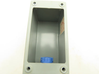 Hoffman 2 Pushbutton Control Station Enclosure Micro Switch PWP12  Lot of 2