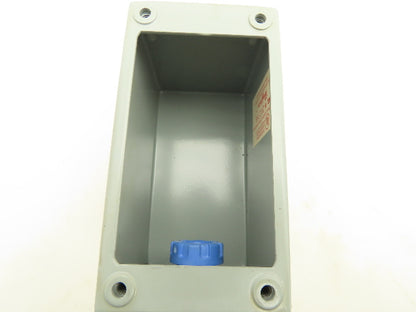 Hoffman 2 Pushbutton Control Station Enclosure Micro Switch PWP12  Lot of 2