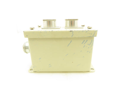 Hoffman 2 Pushbutton Control Station Enclosure Micro Switch PWP12  Lot of 2