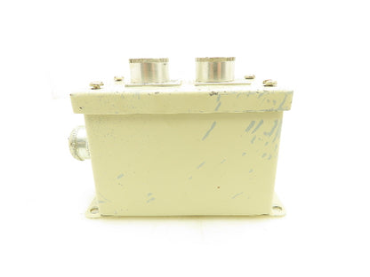 Hoffman 2 Pushbutton Control Station Enclosure Micro Switch PWP12  Lot of 2