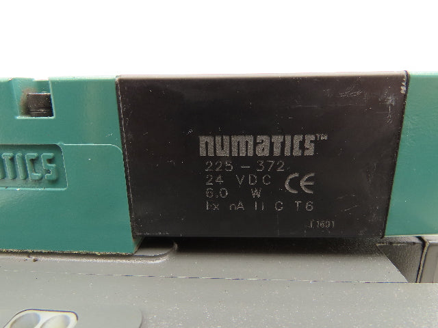 Numatics MK15 Pneumatic Solenoid Valve 3-Pos 24VDC Flexiblock 3-Station Manifold