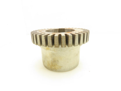 Falk 1080T Grid Steelflex Coupling Hub 2.9550" Bore 3-1/2" Through Bore Steel