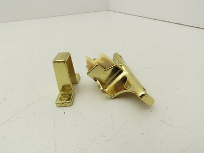 Vintage RV Cabinet Door Catch Gold 3/4" Strike Lot of 5