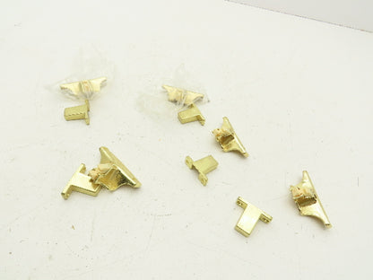 Vintage RV Cabinet Door Catch Gold 3/4" Strike Lot of 5