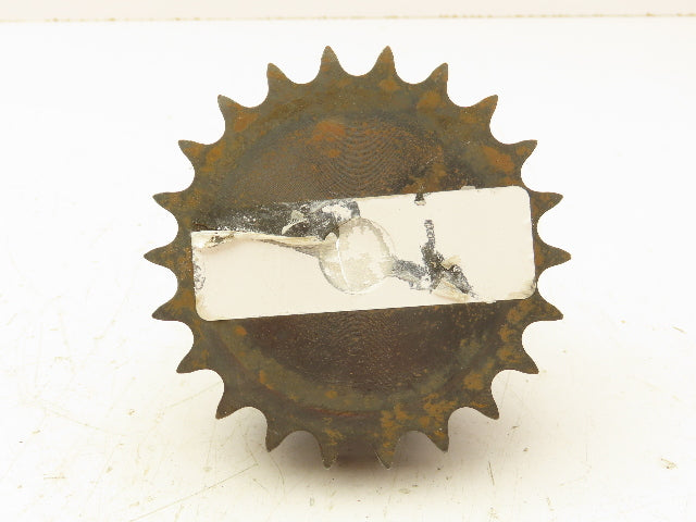Martin D40B22H Double Roller Sprocket 22 Teeth 0.625" Bore B Hub Steel