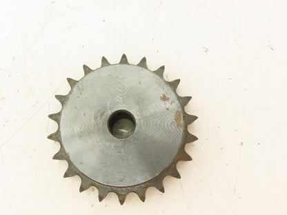 Martin D40B22H Double Roller Sprocket 22 Teeth 0.625" Bore B Hub Steel