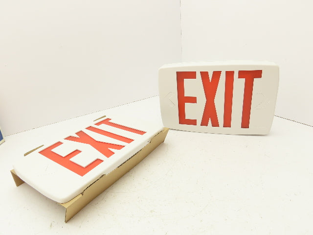 Lithonia Lighting LQMSW3R120/277ELNM6 LED Exit Sign With Battery 120/277V