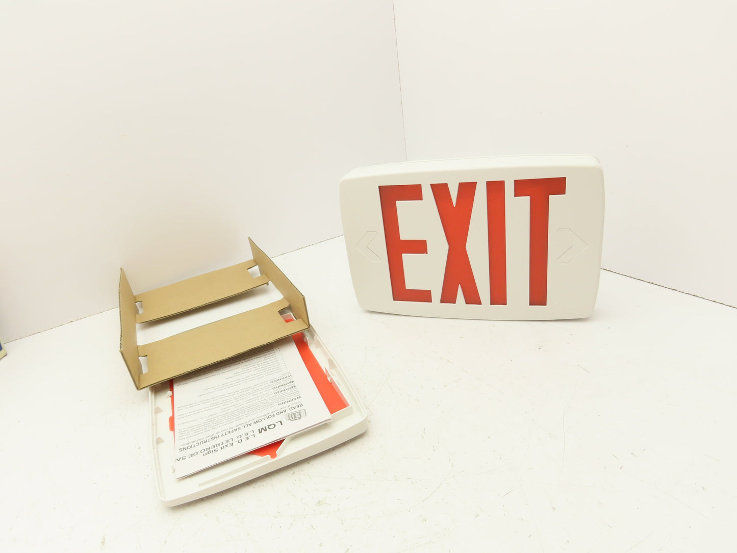 Lithonia Lighting LQMSW3R120/277ELNM6 LED Exit Sign With Battery 120/277V