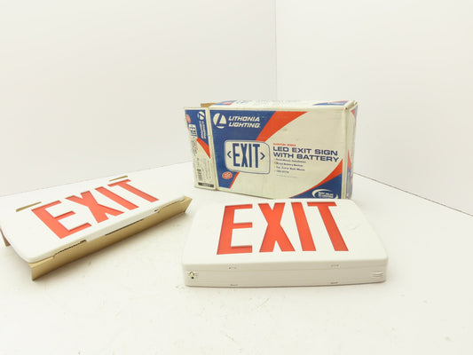 Lithonia Lighting LQMSW3R120/277ELNM6 LED Exit Sign With Battery 120/277V