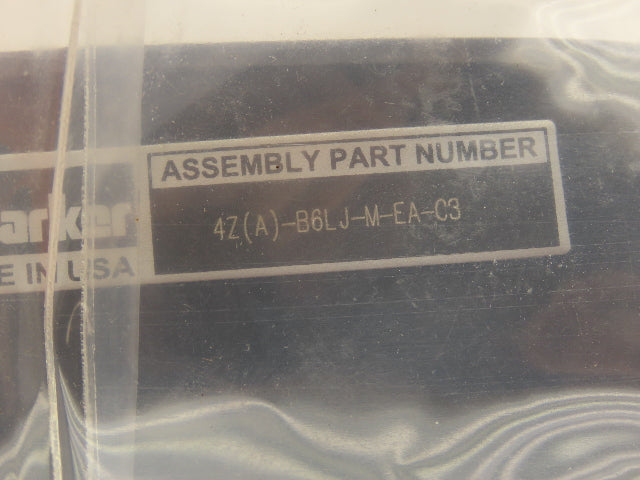 Parker 4Z-B6LJ-M-EA-C3 Electro-Mechanical Ball Valve Actuator 115V