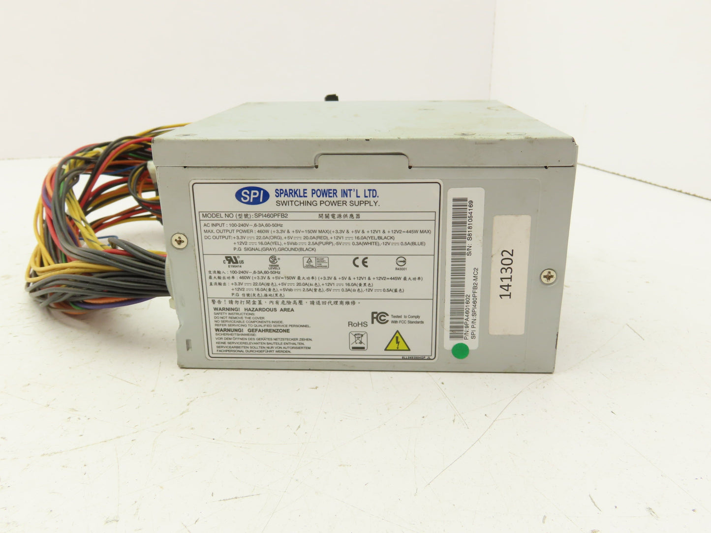 Sparkle Power SPI460PFB2 Switching Power Supply 80 Plus  460W 12V X Series
