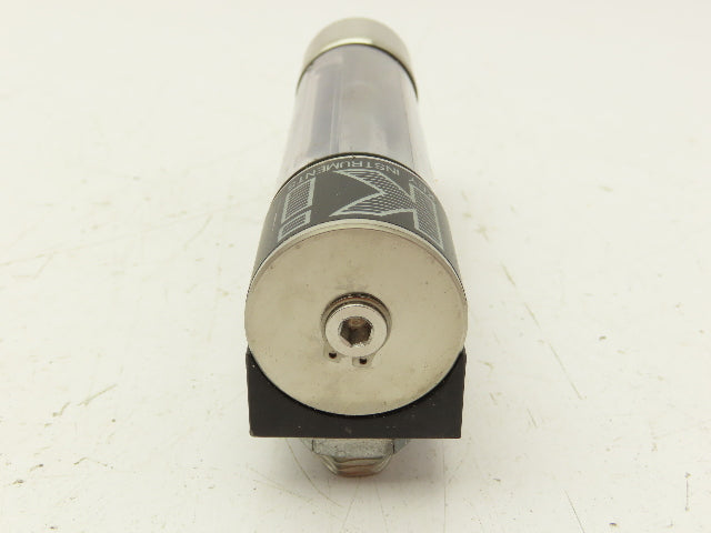 Key Instruments GD60710AFSNV Glass Tube Flow Meter 200° Max Flow 180° View