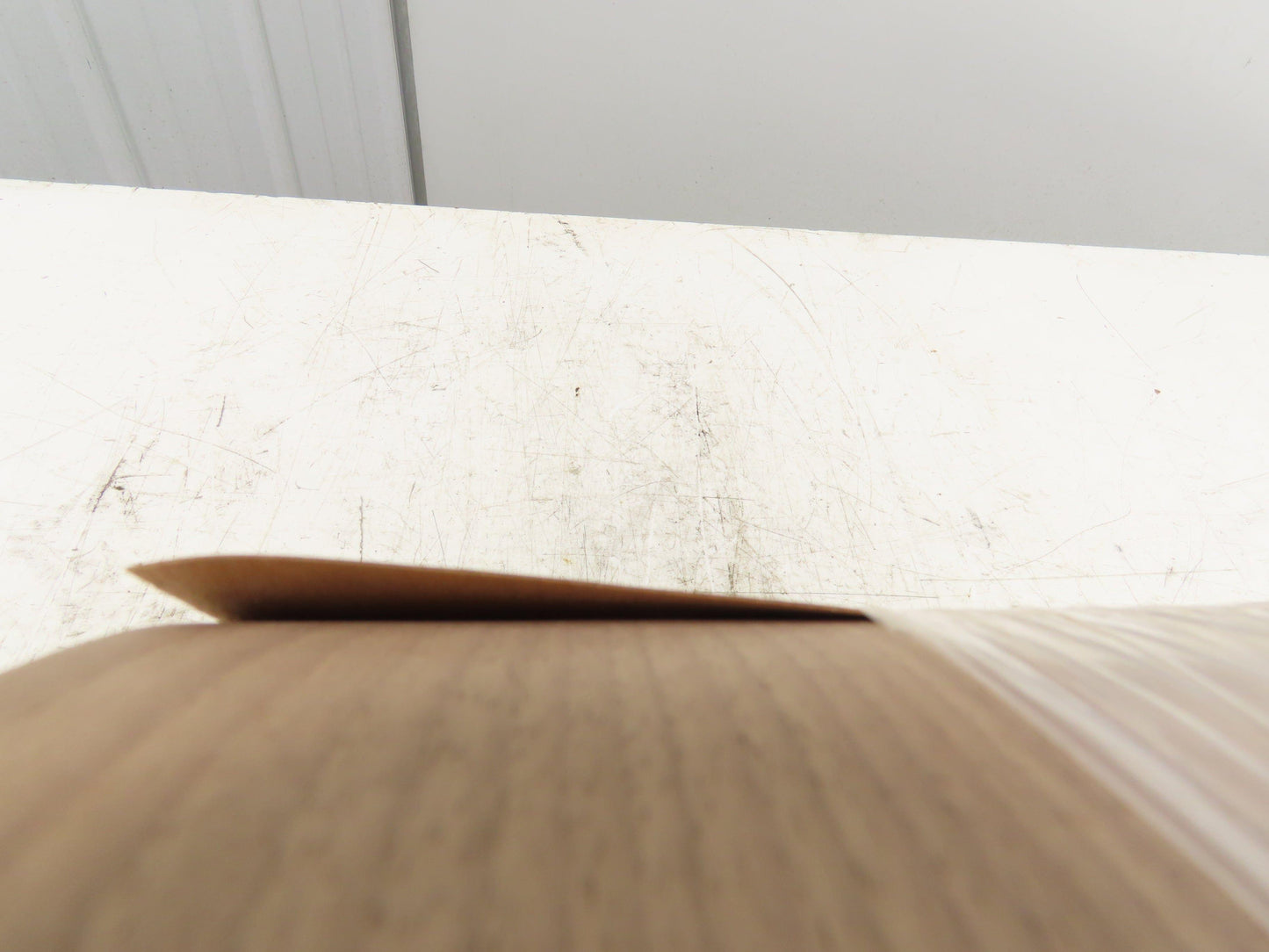 Edgemate 6051194 Walnut Veneer 8" Wide Eash Kraft Backed CVR Auto 400' Long