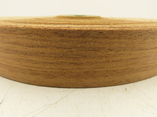 Edgemate 6752027 Walnut Wood Veneer 1-5/8" Kraft Backed CVR Preglued 250'