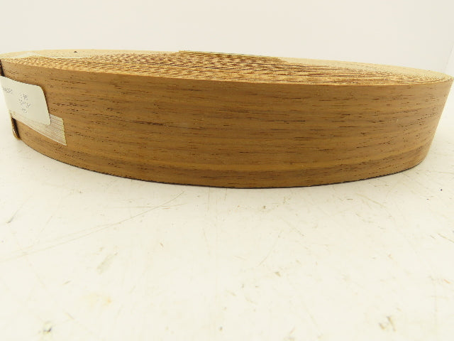 Edgemate 6752027 Walnut Wood Veneer 1-5/8" Kraft Backed CVR Preglued 250'
