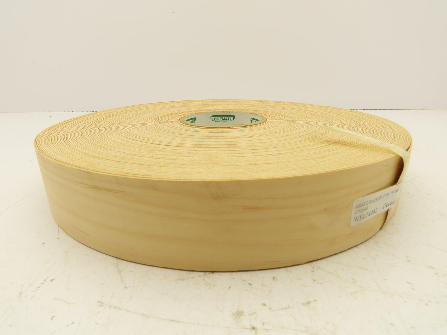 Edgemate 6752040 Maple Wood Veneer 2" Edgeband CVR Preglued 250'