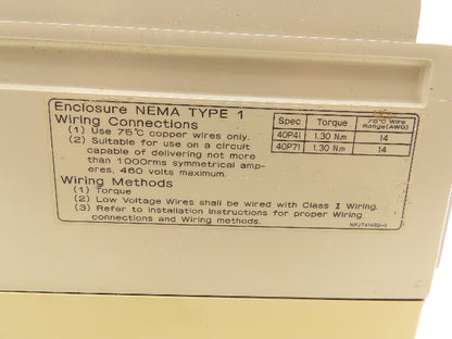 Magnetek DS313 AC Drive 460VAC 2.9A 3 Phase 1HP 1.30 Torque