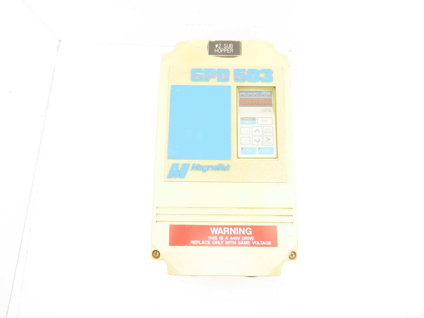 Magnetek DS313 AC Drive 460VAC 2.9A 3 Phase 1HP 1.30 Torque