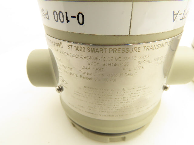 Honeywell ST 3000 Smart Pressure Transmitter 5-500 PSI 1/2" NPT