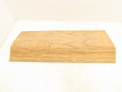 Edgemate Walnut Wood Veneer 7.25x25" Edgeband Sheet 1/64th Lot of 30