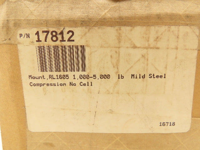 Rice Lake RL1605 Mild Steel Mounting Bracket Kit 1000-5000LBS