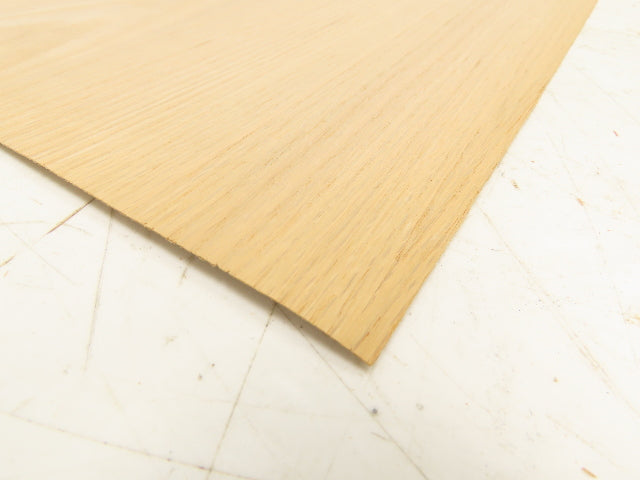 Edgemate Red Oak Wood Veneer 15x27-1/2" Edgeband Kraft Sheet 1/64" Lot of 24
