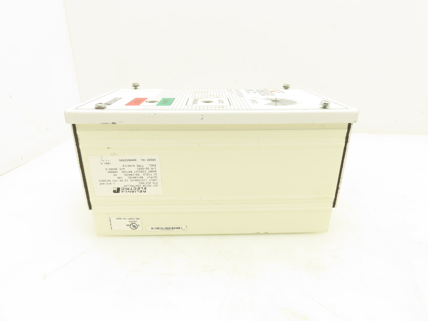 Reliance Electric DC292U DC Motor Easy Clean Plus Motor Control 230VAC 12.5A 1PH